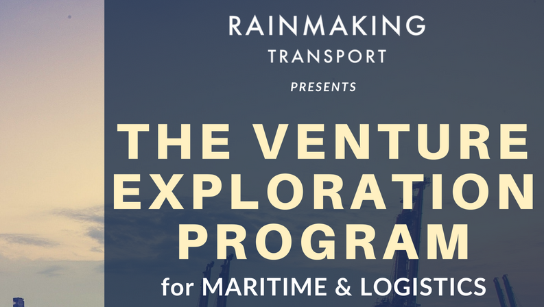 EXPLORE The Venture Exploration Programme for Maritime & Logistics