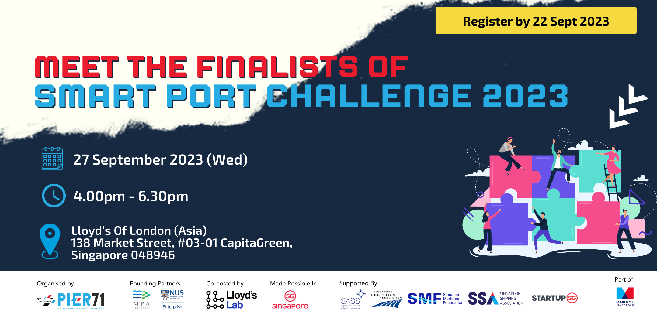 Meet the Finalists of PIER71 Smart Port Challenge 2023