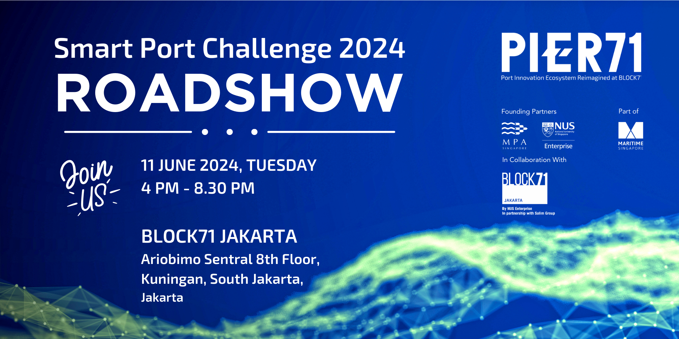 PIER71™ Smart Port Challenge 2024 Roadshow: Jakarta